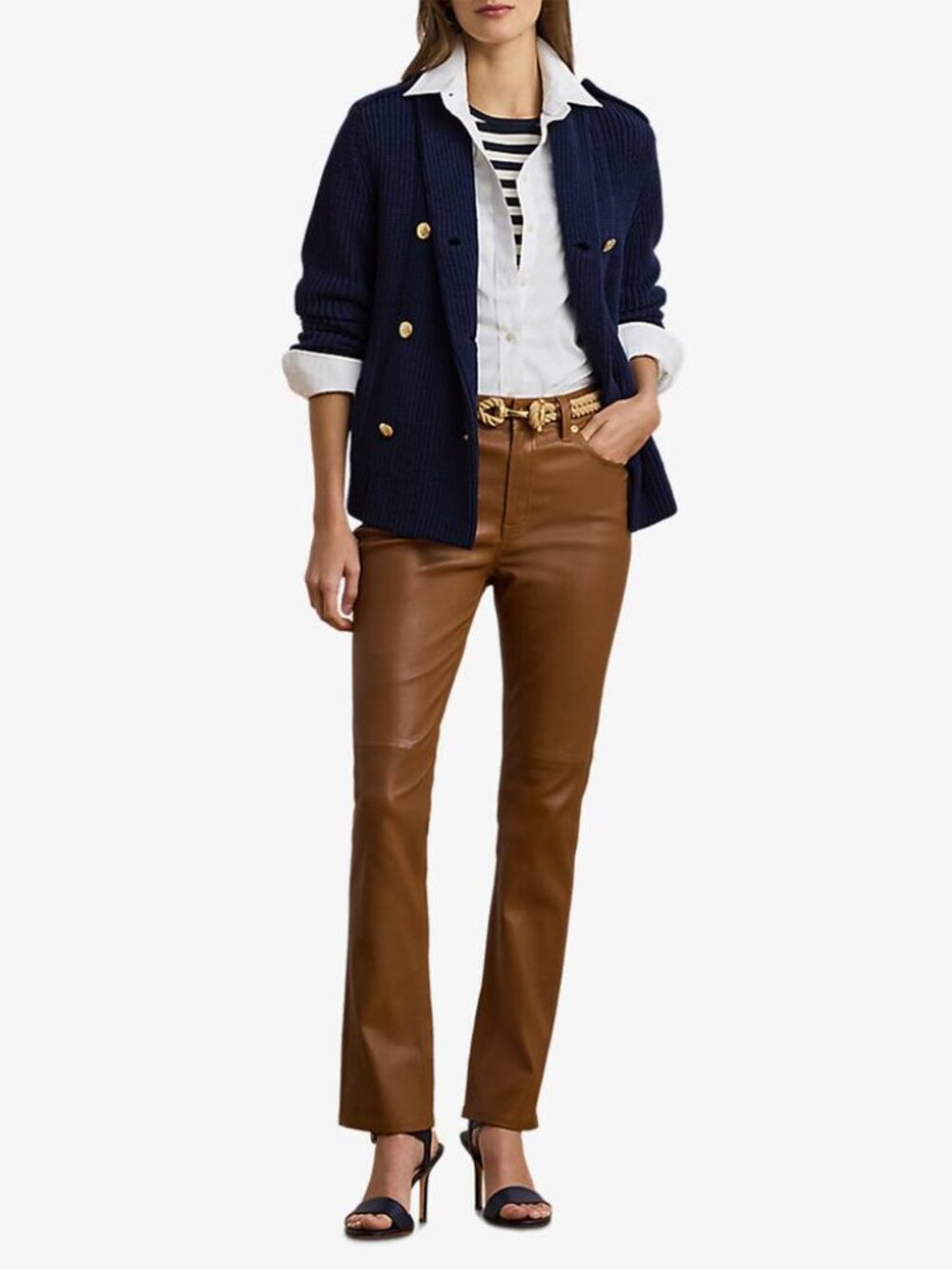 Lauren Ralph Lauren Wilmat double-breasted coat - Picture 2 of 5